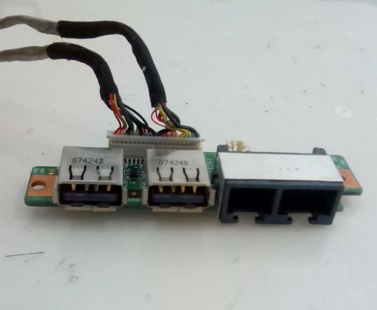 Msi VR601 Ms-163c Usb modem ethetnet lan kart port 